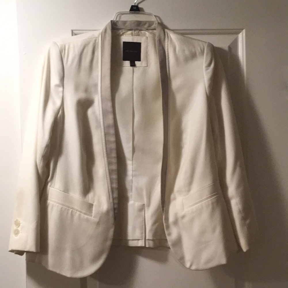 White blazer